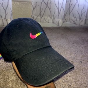 Rainbow Nike hat